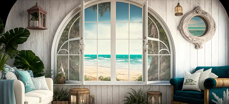 Interior Half-round Windows in The Crossings, FL