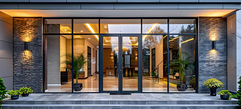 Glass Storefront Maintenance in The Crossings, FL