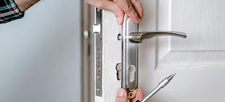 Front Door Knob Repair in The Crossings, FL