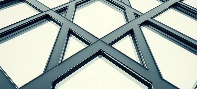 Geometric Window Shades in The Crossings, FL