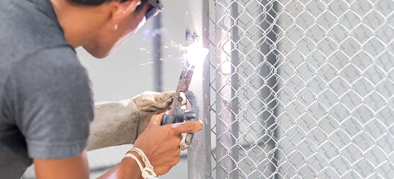 Commercial Mesh Door Repair in The Crossings, FL