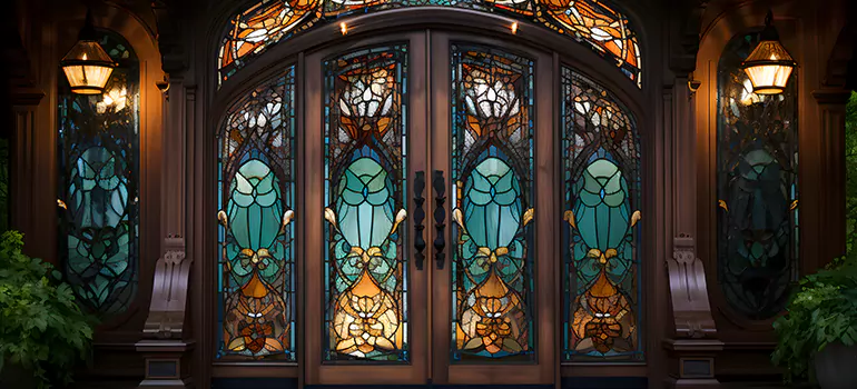Wrought Iron Storm Door in The Crossings, FL